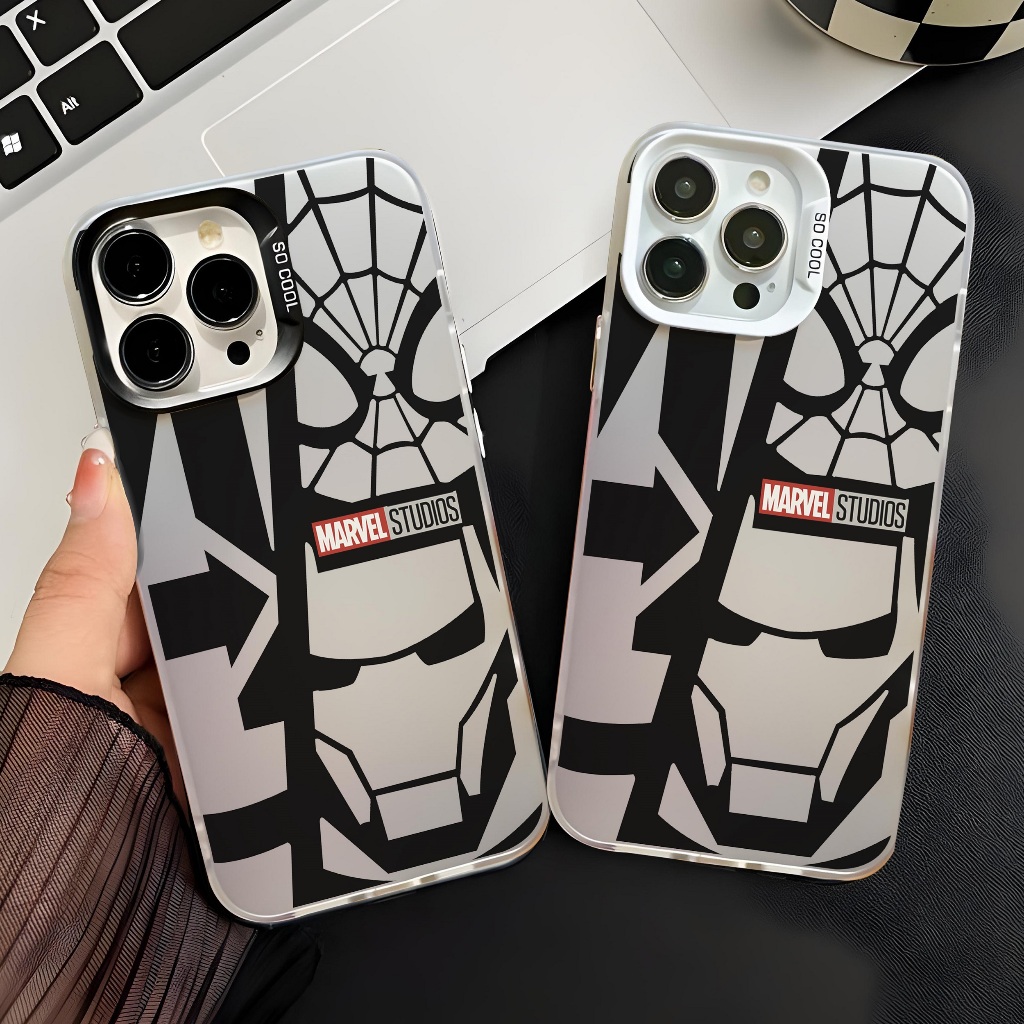 softcase IMD " MARVEL STUDIOS " Compatible for Redmi 9A/9C/10/12C/12/13C/13T/Note 8/Note 9/Note 10/N