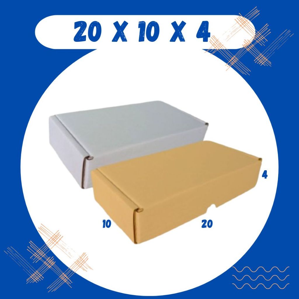 

Kardus 20x10x4 LS Box Dus Packing Kotak Kemasan Karton Brownis Souvenir Hampers Kado Kosmetik