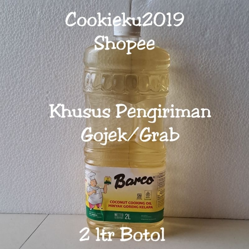 

Barco Minyak Kelapa 2 ltr Botol coconut cooking oil