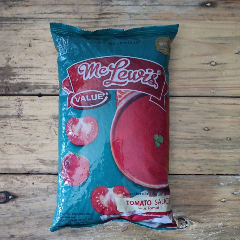 

Saus Tomat (Tomato sauce) Mc Lewis 1KG