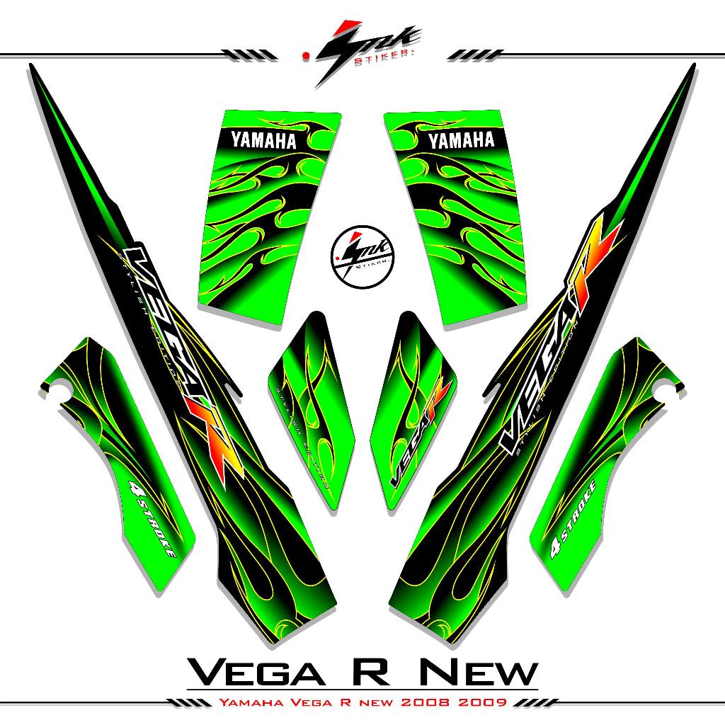 Striping Vega R New Stiker Vega R New 2008 2009 Sticker Vega Stiker Vega R New Stiker.ink Motif 128