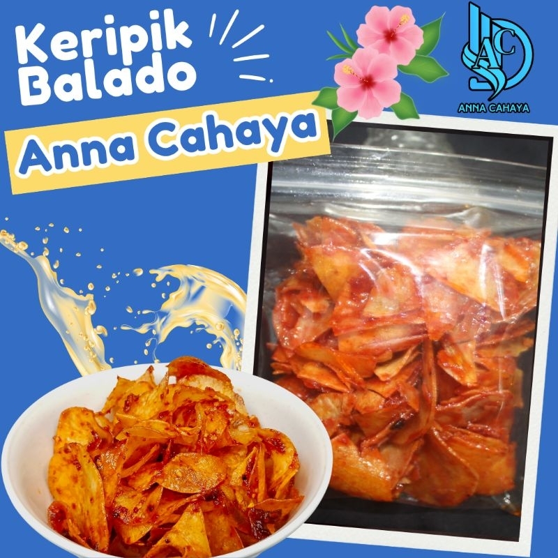 

keripik balado Padang kemasan ekonomis - keripik balado - keripik singkong pedas - keripik singkong balado - cemilan kering - Snack kering - kue kering - kue lebaran