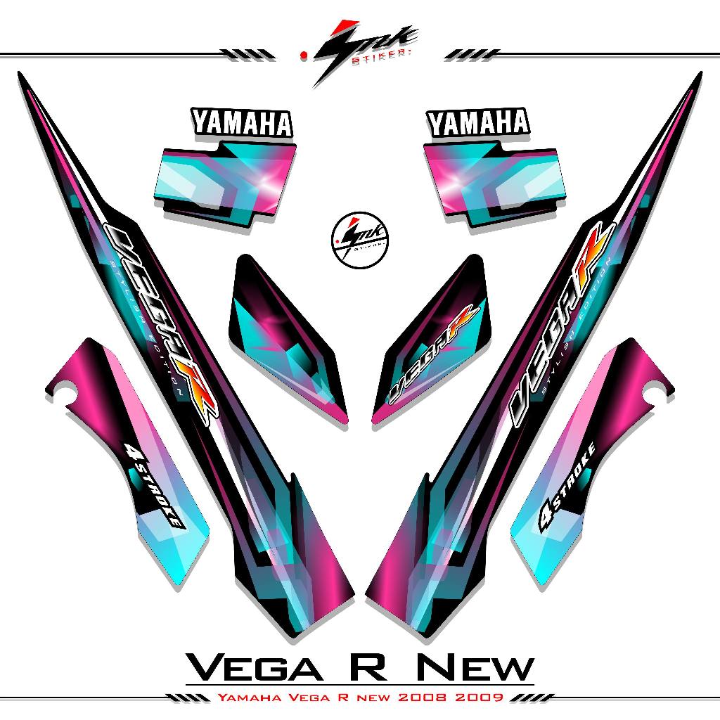 Striping Vega R New Stiker Vega R New 2008 2009 Sticker Vega Stiker Vega R New Stiker.ink Motif 138