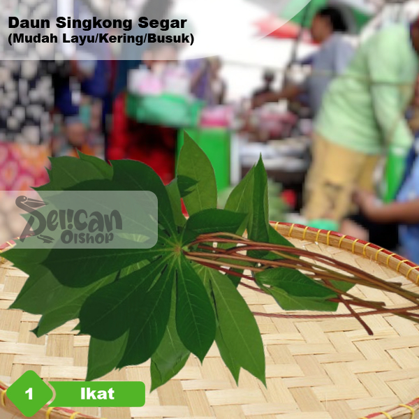 

Daun Singkong Segar Buat Sayur Buntil Tumisan 1 Ikat ±60