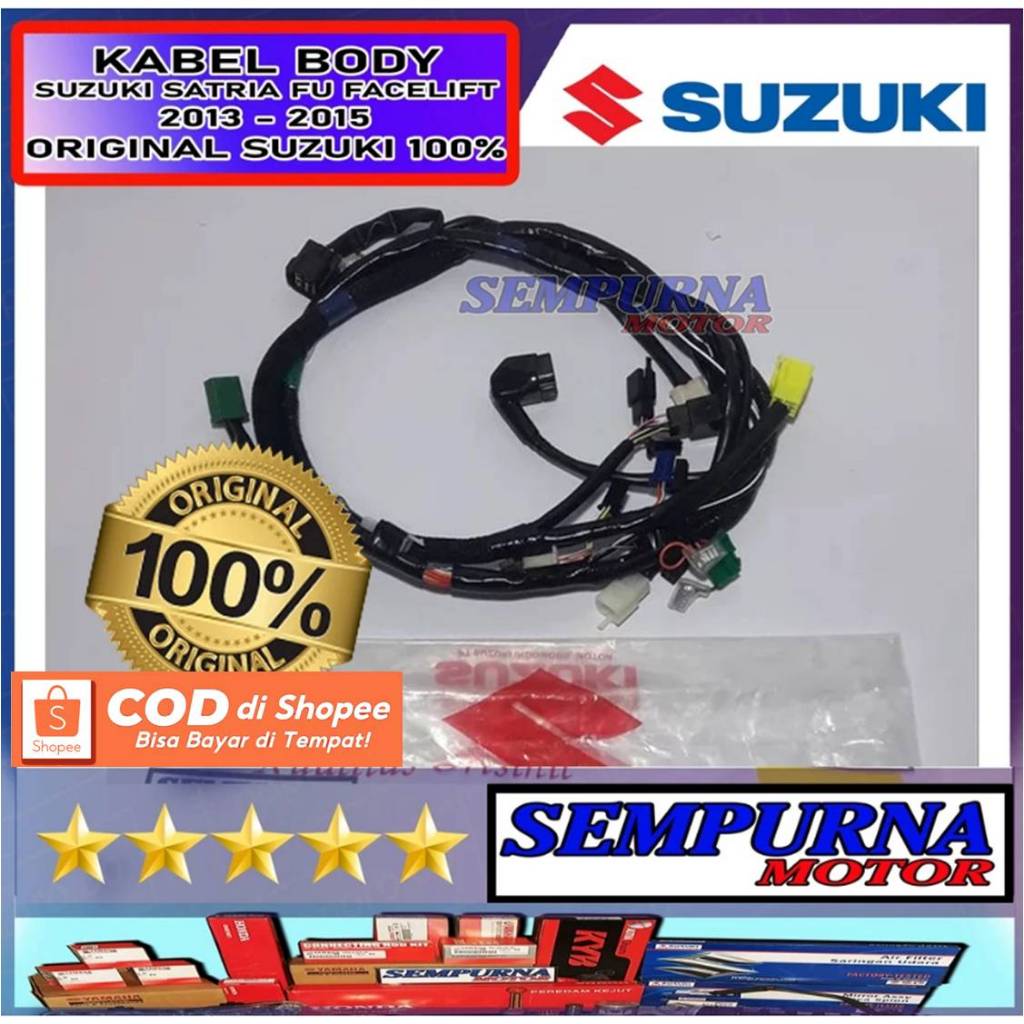 36610B25GA0N000 Kabel Body Satria Fu Kabel Bodi Satria 2013 2014 2015 Facelift 100% Original Suzuki