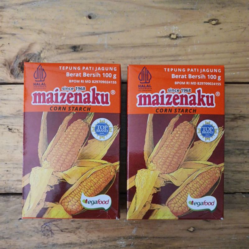 

Tepung jagung, tepung maizena Maizenaku (tepung pengental) 100gr