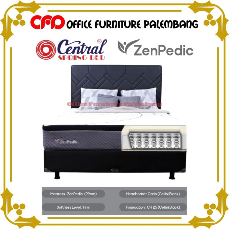 springbed central ZENPEDIC matras kasur spring bed orthopedic