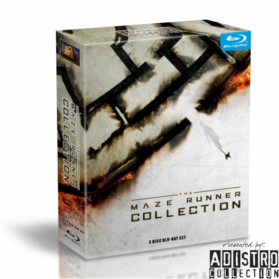 Film Blu-Ray THE MAZE RUNNER Edisi BOX SET COMPLETE