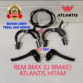 REM U BRAKE JEPIT SEPEDA BMX MINION ANAK LIPAT TEBAL HANDLE HANDEL U BRAKE SET