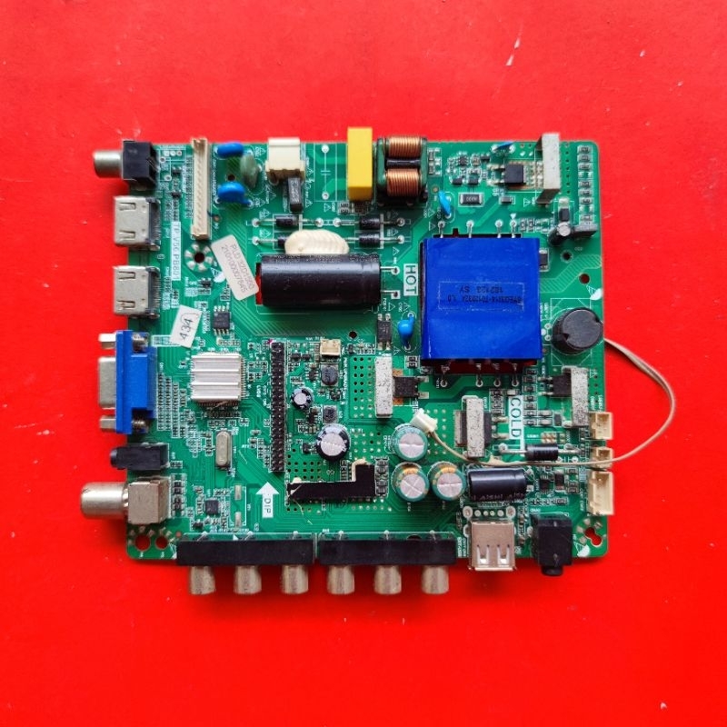 mb mobo mainboard module mesin tv polytron PLD 32D1550 PLD32D1550