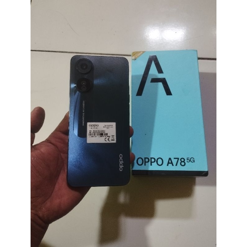 MESIN OPPO A78 5G CPH2483 8/256 NORMAL