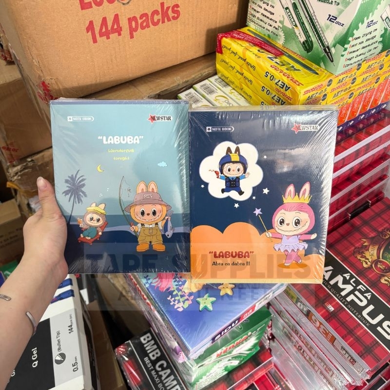 

BUKU TULIS (NEW STAR) KARAKTER LUCU 38 LEMBAR / BUKU TULIS SEKOLAH (1 PACK (ISI 10PCS)