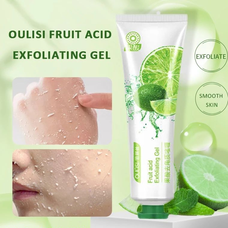 OULISI FRUIT ACID EXFOLIATING GEL / Fruit Acid Mengangkat Kulit Mati Fruit Acid Exfoliating Gel Faci