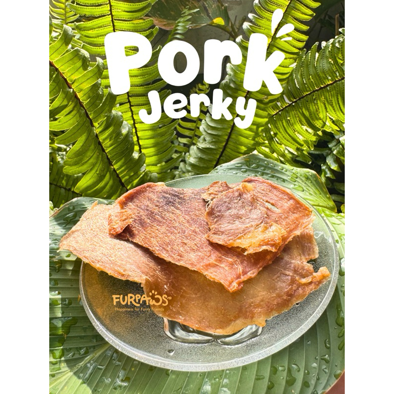 [FURPAWS] Pork Jerky | Homemade Snack Treats Dog | Camilan Anjing Kucing | Furpaws