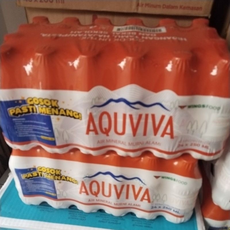 

Air mineral Aquviva 24x250ml