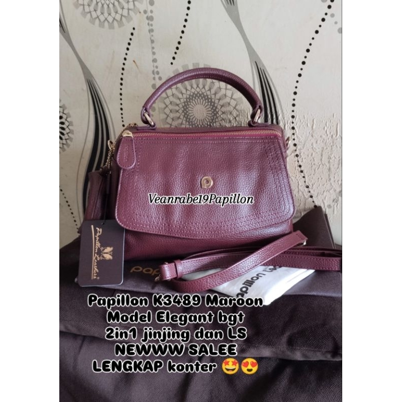 Papillon K3489 NEWW BUKAN papillon second papillon bekas tas papilon