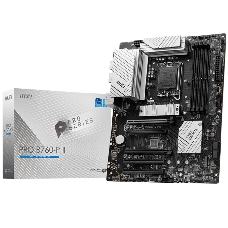 MSI PRO B760-P II DDR5 INTEL B760 LGA1700 MOTHERBOARD