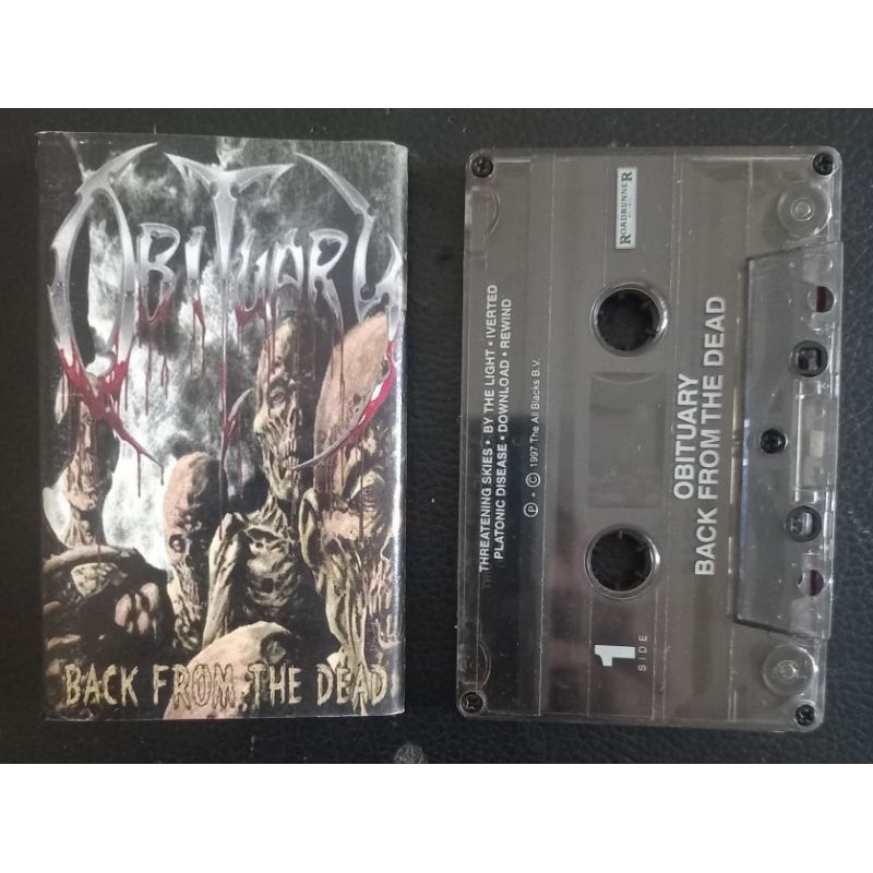 O7. Kaset Pita OBITUARY Album Back From The Dead