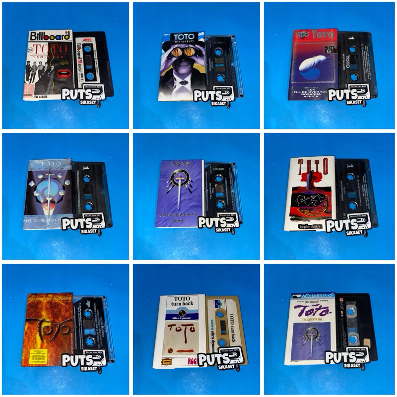 kaset pita Toto - Berbagai Macam Album