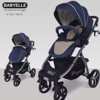 STROLLER BAYI PRELOVED BABYELLE ONYX S907 BEKAS TERAWAT | KERETA DORONG BAYI ONYX S 907