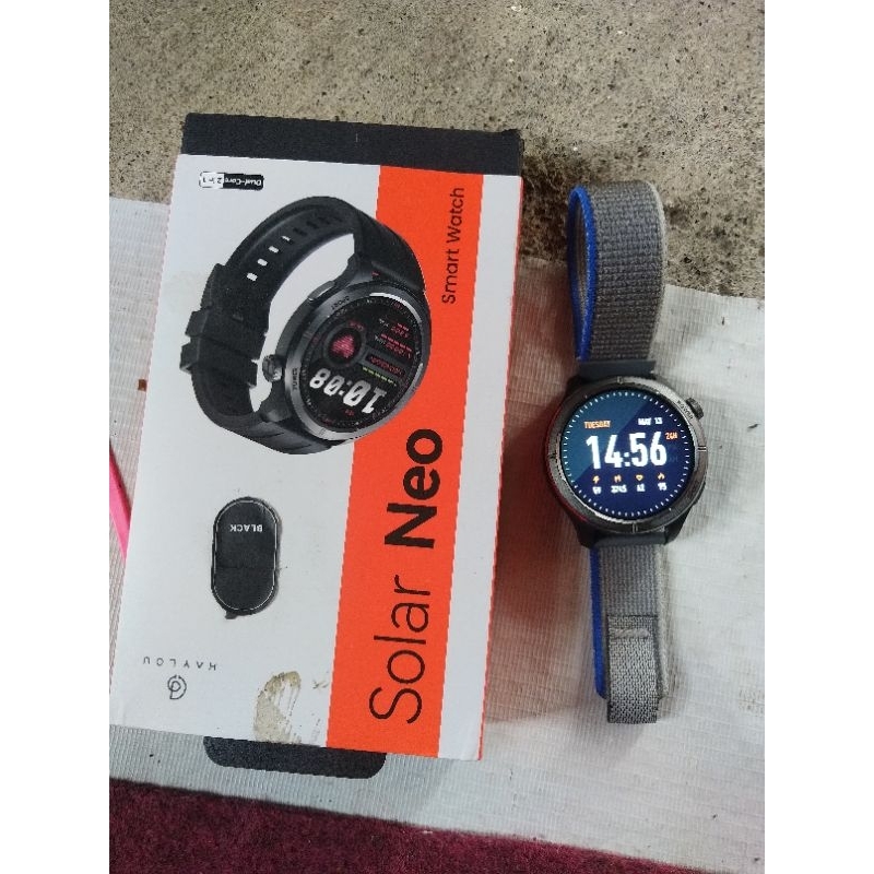 smartwatch HAYLOU SOLAR NEO,FULSET GRATIS TALI JAM