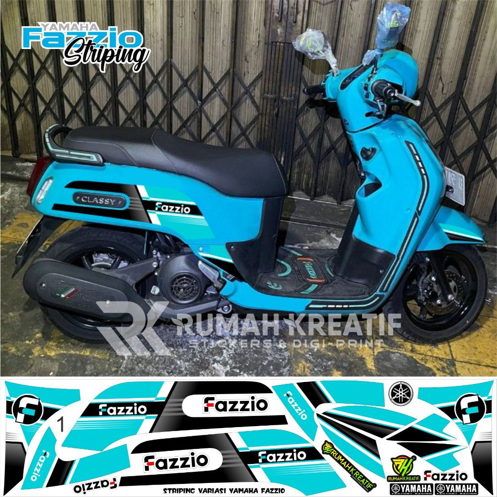Striping stiker Decal Fazio Variasi