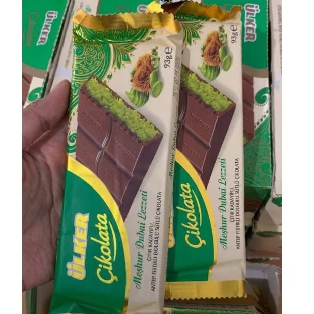 

Coklat Dubai Ulker Import Turki Berat 93gram /pcs