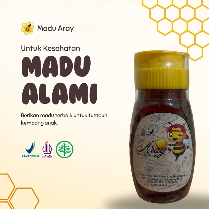 

Madu Aray 140gram Madu Kesehatan