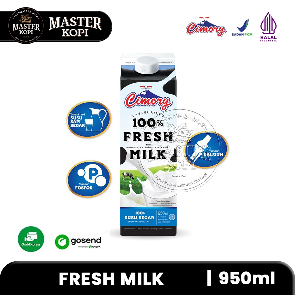 

CIMORY Fresh Milk Susu Segar 950ml KHUSUS INSTANT