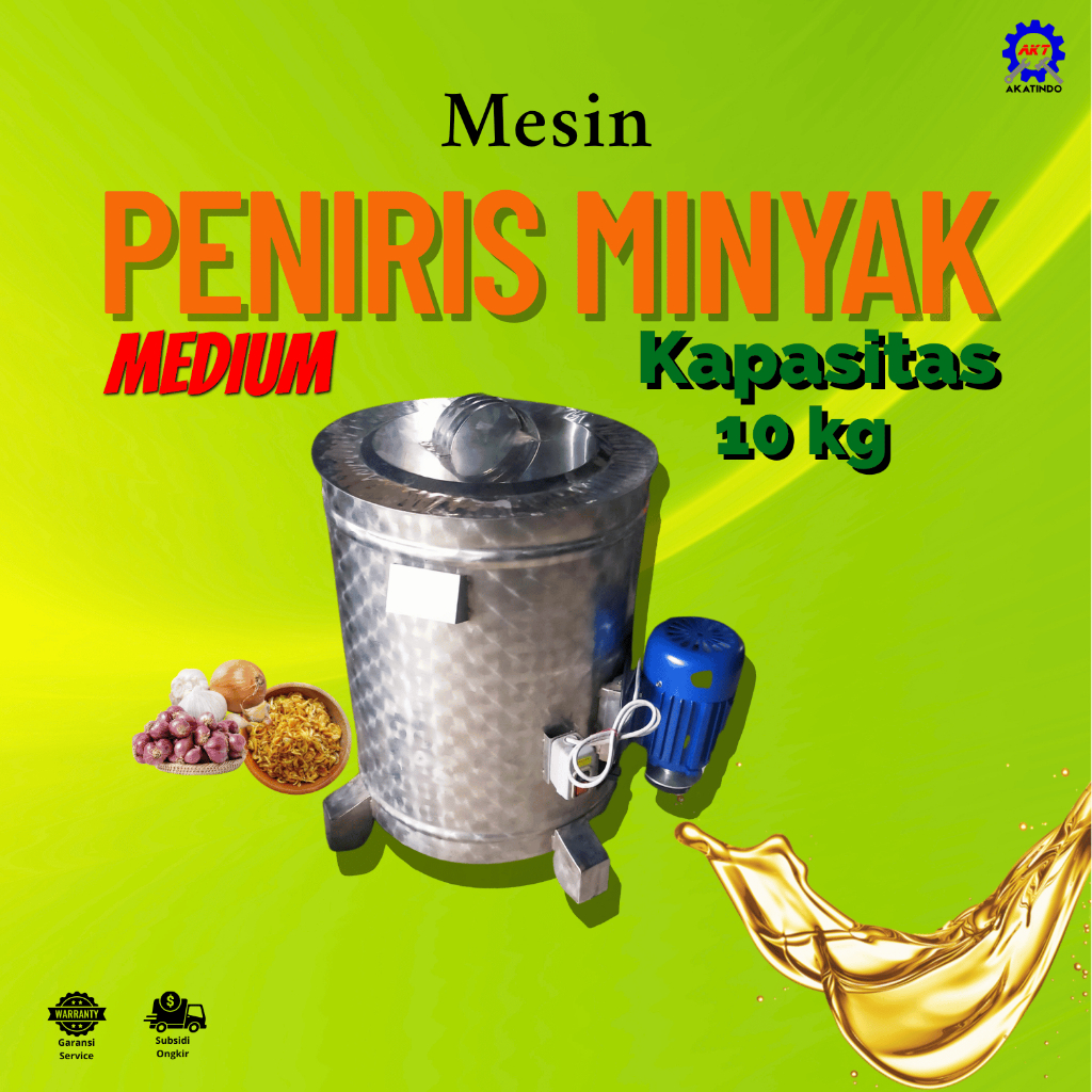Mesin Spinner Peniris Minyak Kapasitas 10kg Spiner/Alat Pengering/Pemeras/Dapur/Memasak/Mesin/Saring