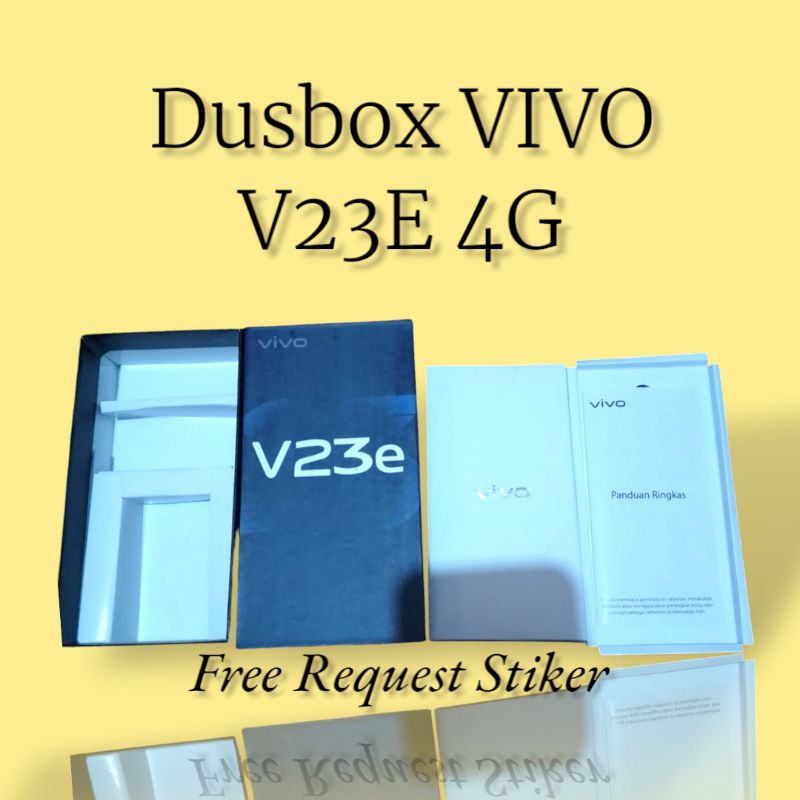 

dus box vivo v23e 4G free request stiker