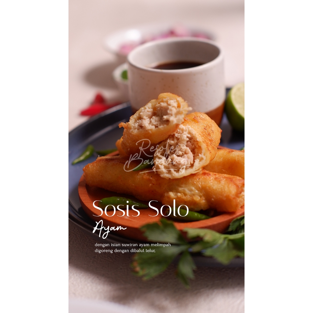 

Sosis solo isi daging ayam (Beku)