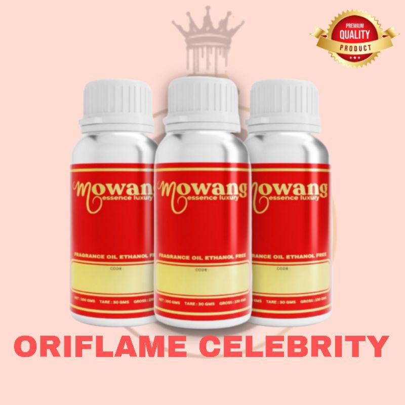 ORIFLAME CELEBRITY - MOWANG FRAGRANCE OIL BIBIT PARFUME MURNI KUALITAS PREMIUM SEGEL PABRIK