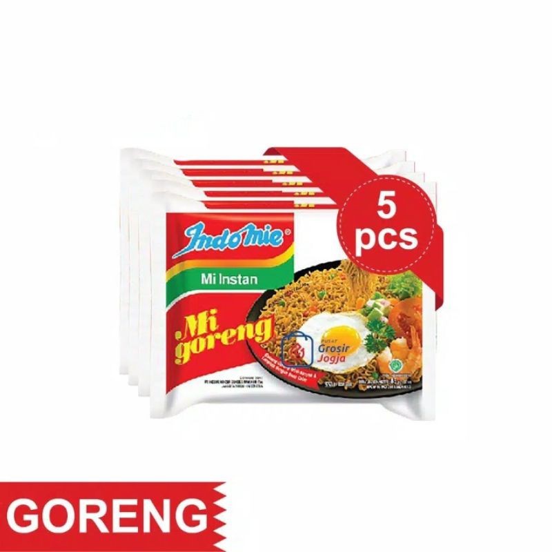 

INDOMIE MIE GORENG ORIGINAL ISI 5 PCS