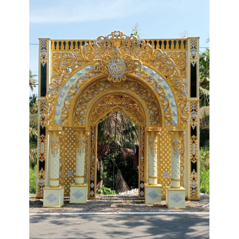 Ukiran Pelaminan bahan dasar Busa Ati/ Spon untuk ukuran Al size 4 meter x 6 meter silahkan di reque