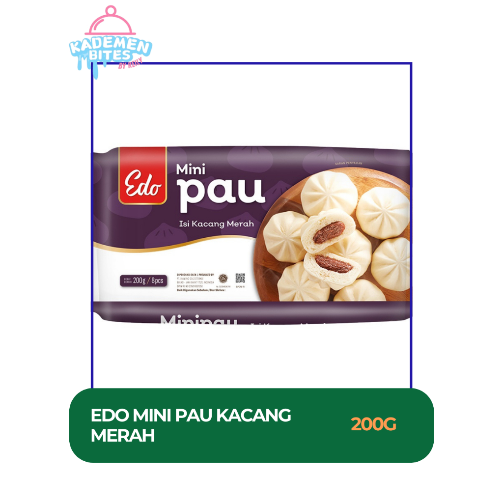 

Edo Mini Pao 200gr Bakpao Mini Aneka Rasa