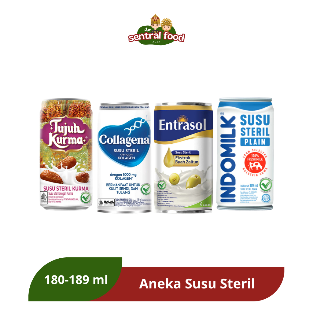 

Collagena Susu Steril dengan Kolagen Kaleng 189 ml
