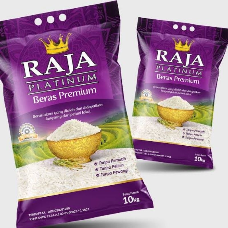 

[Beras] Raja Ungu Platinum 10 KG - Beras SLYP Super