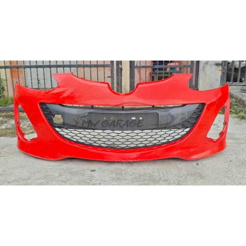Bumper depan Mazda 2 Type R Facelift 2011 2012 2013 Set Ram