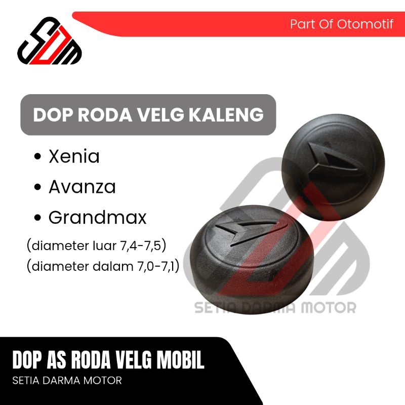 Dop Roda Velg Mobil Xenia Grandmax Luxio Tutup Roda Velg Kaleng