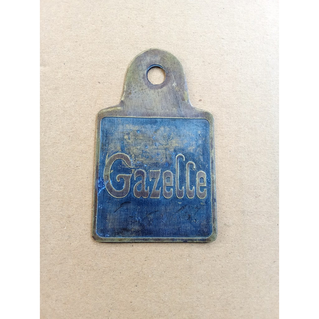 Emblem Stir Stang Gazelle Sepeda Onthel