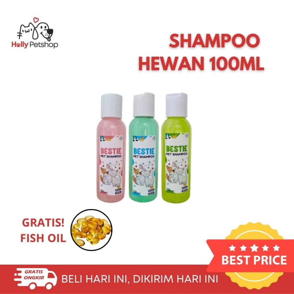 Bestie Pet Shampoo 100ml | Shampoo Kucing / Shampoo Kucing