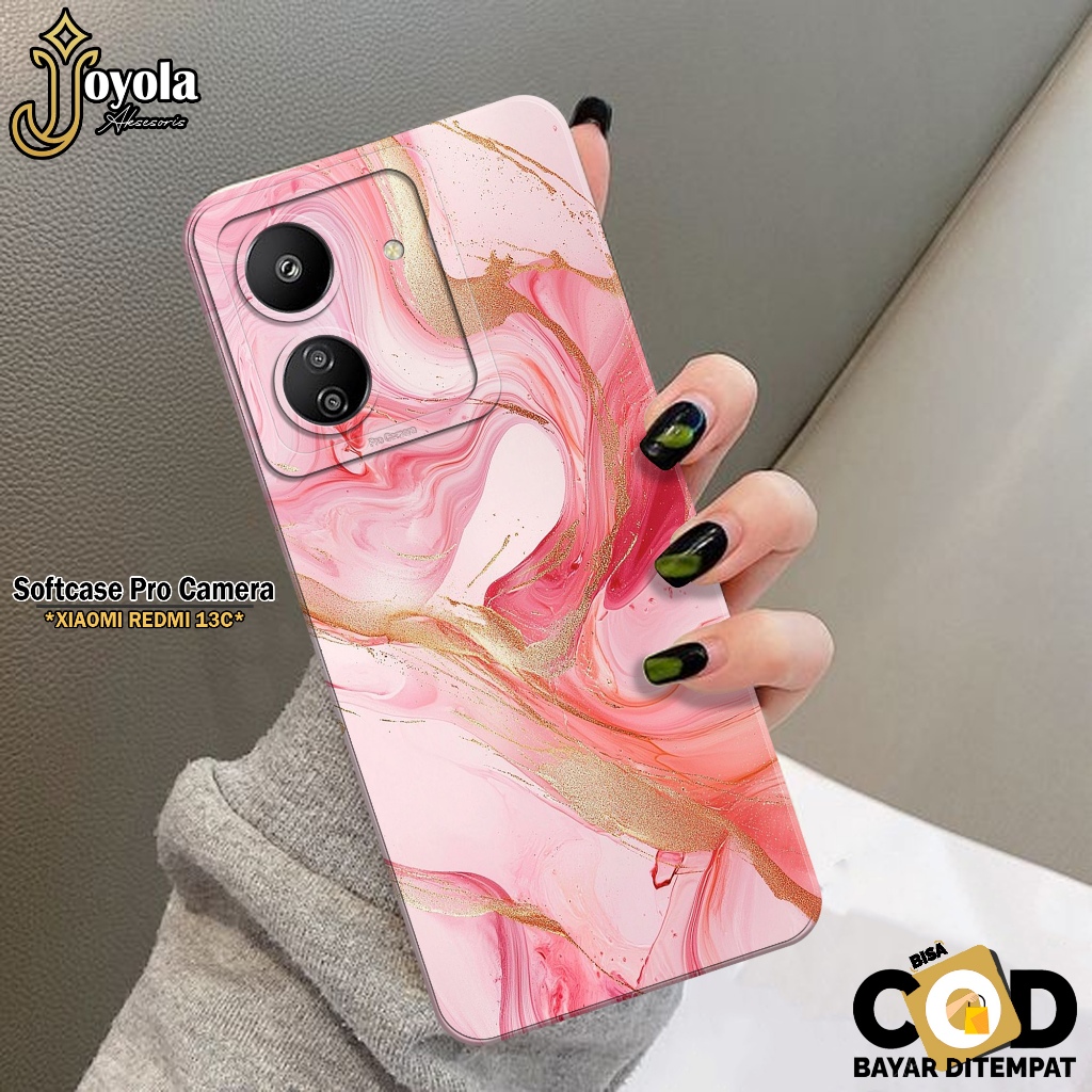 JOYOLA Case Xiaomi Redmi 13C 2023 Terbaru - Fahion Case Abstrak - Softcase Xiaomi Redmi 13C - Pro Ca