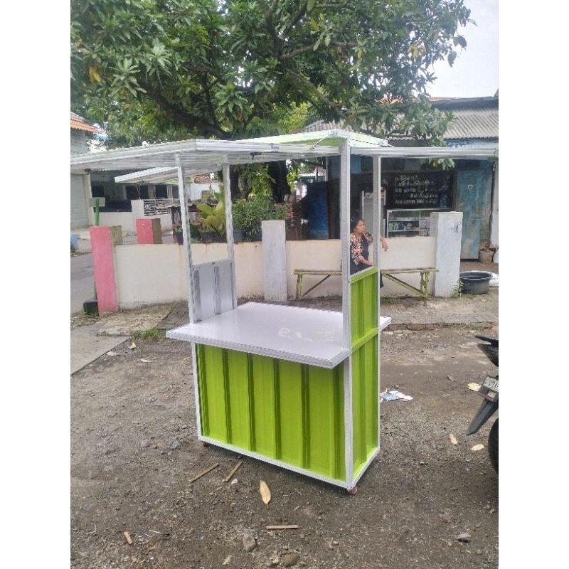booth container murah / rombong jualan minuman