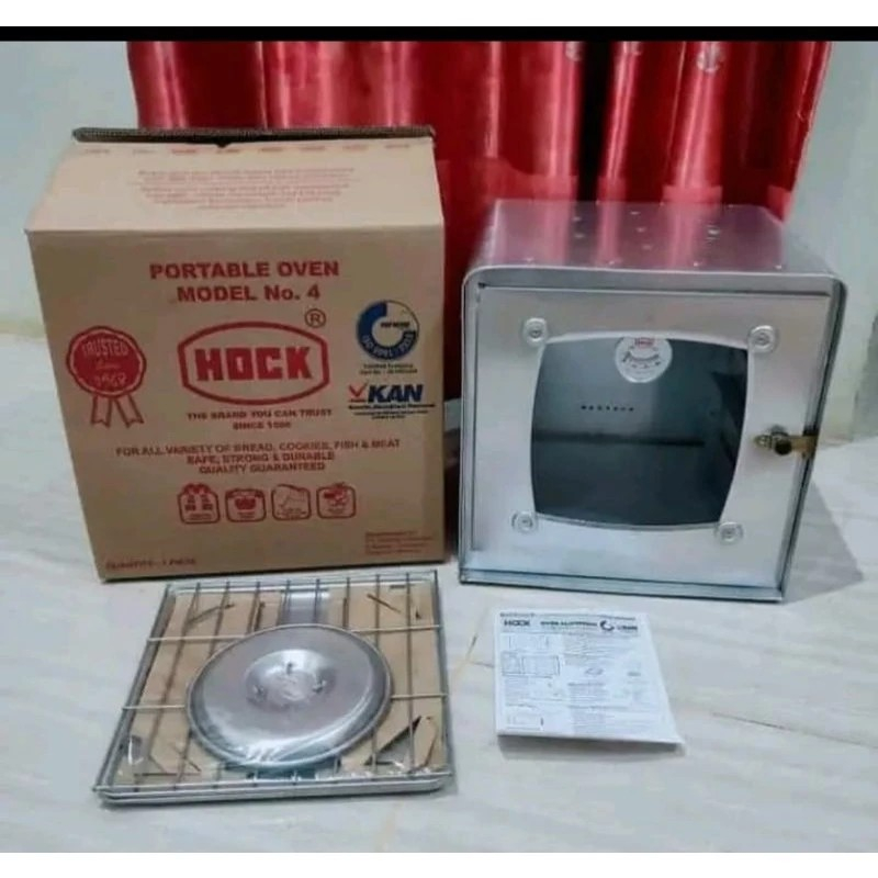 OVEN HOCK TANGKRING ALUMUNIUM NO.4 oven kompor gas oven kue kering oven serbaguna oven anti karat