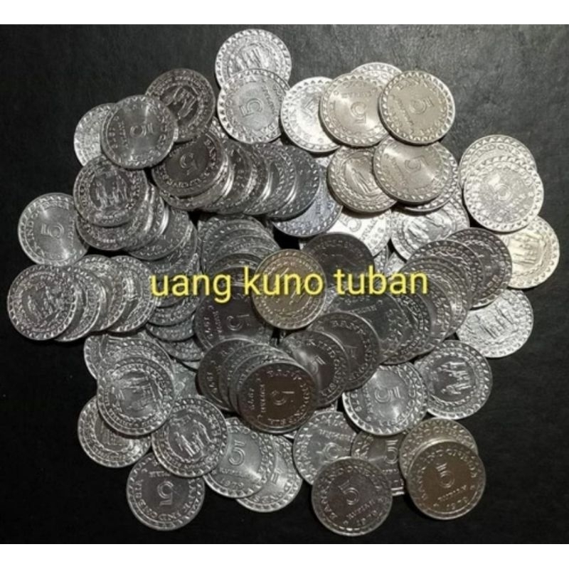 UANG KUNO 5 RUPIAH KB KECIL TAHUN 1979