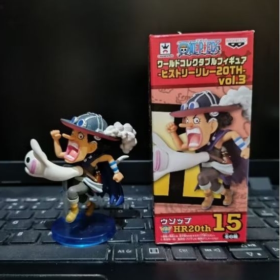wcf usop relay BIB kondisi sesuai foto luffy zoro shp