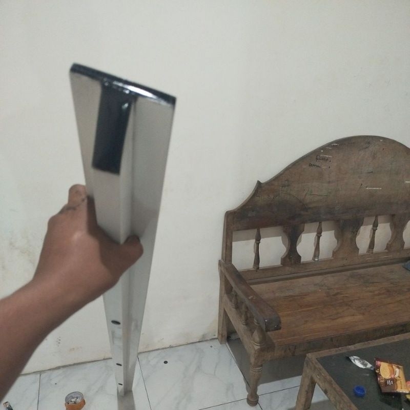 jidar plaster tembok panjang 180cm full alumunium