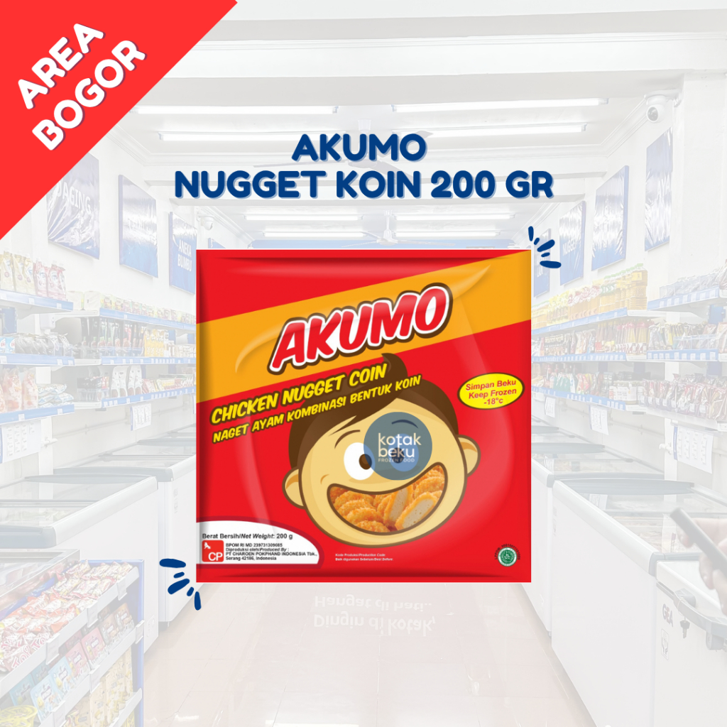 

AKUMO NUGGET KOIN 200 GR