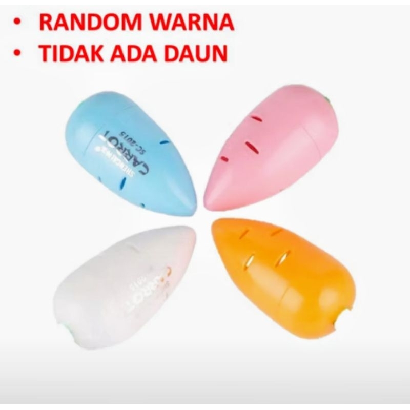 

WK - Home's | Peraut Pensil Motif Wortel Rautan Pensil Karakter Tikus Lucu Pencil Shaperner Alat Tulis